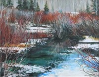 Diane Anderson, Early Spring on the Teton