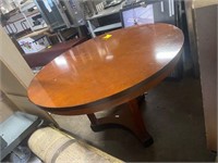 Solid wood Cherry dining table, USED some blemish