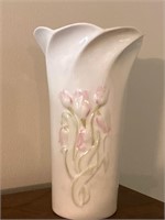 Belleek Vase Made In Ireland