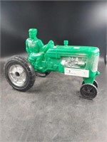 Blown-Mold Plastic Tractor w/Driver