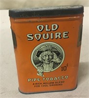 Old Squire Pocket Tin