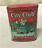 City Club Pocket Tin