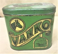 Vanko Cigar Tin, 6"L