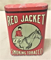 Red Jacket Pocket Tin, Nice Condition