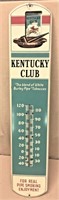 Kentucky Club Thermometer, 39"H, nice condition