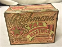 Richmond Star Tobacco Box, Columbian Exposition 4"