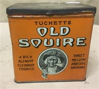 Old Squire Rectangular Box, 4"H