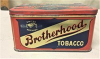 Brotherhood Tobacco Rectangular Tin