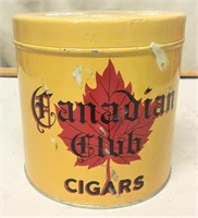 Canadian Club Cigar Canister