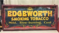 Edgeworth Tin Tobacco Sign, 27 1/2"L