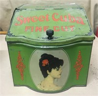Green Sweet Cuba Store Cannister