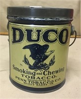 Duco Tobacco Pail, 6"H