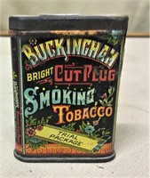 Buckingham Sample Size Pocket Tin 3"h