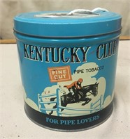 Kentucky Club Canister "String Holder"