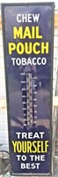 75"H Porcelain Peidmont Tobacco Thermometer