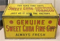 Yellow Sweet Cuba Store Display Canister, 18"L