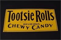 Tootsie Roll sign 9 x 20in
