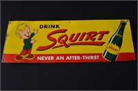 Squirt sign 28 x 10in