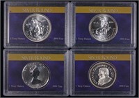 Silver Rounds - incl. Englhard (4)