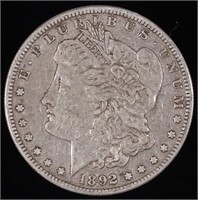 1892-s Morgan Silver Dollar (Tougher Date)