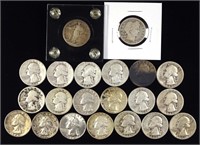 Washington Silver Quarters (19)