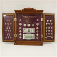 Coin Collection Display - 3 Centuries - American