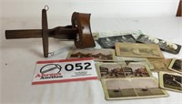 Stereoscope with viewing Cards (Europe & USA)