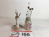 Hat Pin Holders w/Pins