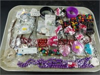 Tray Lot of New Costume Jewelry