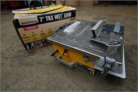 Workforce Model THD550 7" Tile Wet Saw
