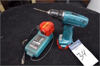 (2) Makita Drills w/ 4 Chargers and 4 Batteries