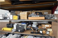 Contents On Shelving (Radios and Components)