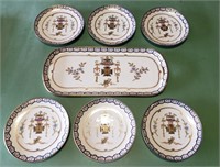 (7 PC.) Hand-Painted Nippon Ware Porcelain #2