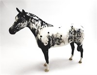 ROYAL DOULTON HORSE STATUE Black & White + Spots