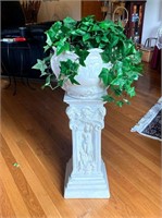 Greek/Roman Theme Plant Pedestal