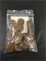 58 wheat pennies