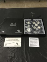2013 Silver proof set