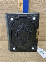 Leather Photo Album with tin type pictures
