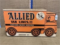 Allied Van lines Cardboard Box (1958 shape -