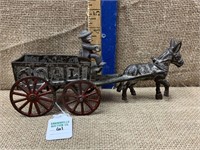 1920 Hubley Mule Drawn Coal Waggon