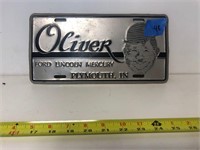 Vintage Oliver Ford Lincoln Mercury plate