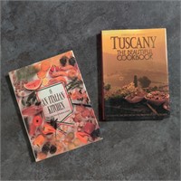 2x Large Italian Cookbooks