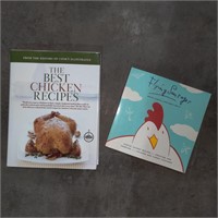 2x Cookbooks on Chicken