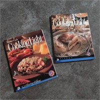 2x Cooking Light Cookbooks by Sierra