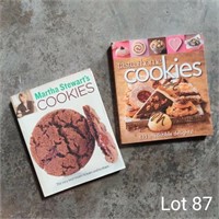 2x Cookie Recipe Cookbooks, Martha Stewart