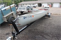 20 ft. Grumman Canoe with Trailer