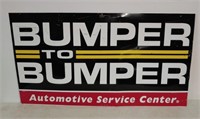 SST Bumper to Bumper service sign