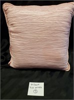set of 7 pink wrinkle pillows