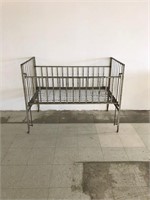 Old Baby Crib - Metal