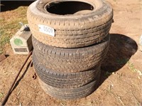 4- Used 245/75R17 Tires